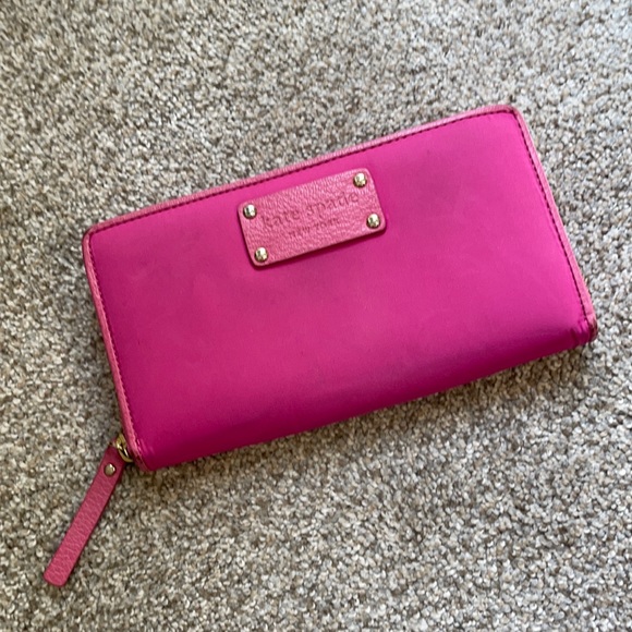 kate spade Handbags - Pink Kate Spade Wallet Good Condition